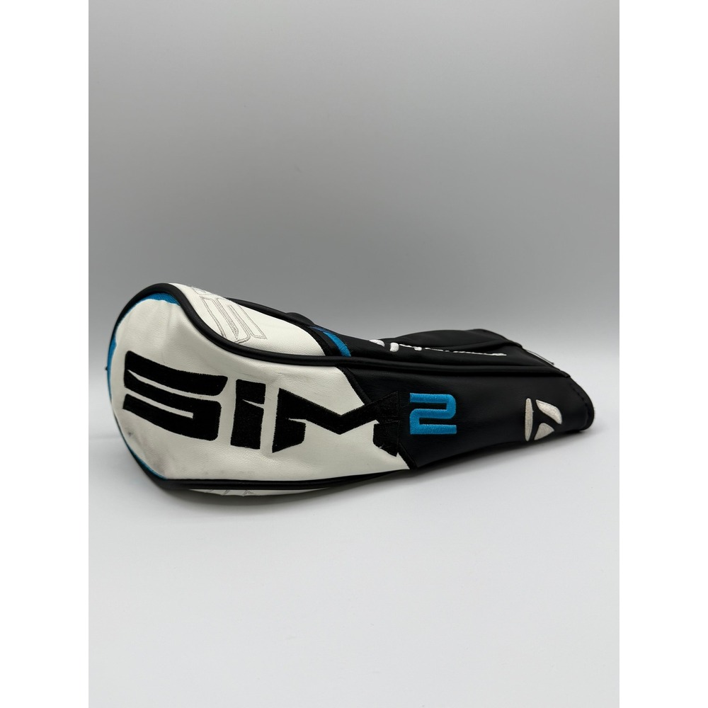 TaylorMade SIM2 Fairway Wood Headcover Black White Blue 3 Wood Golf Club Cover